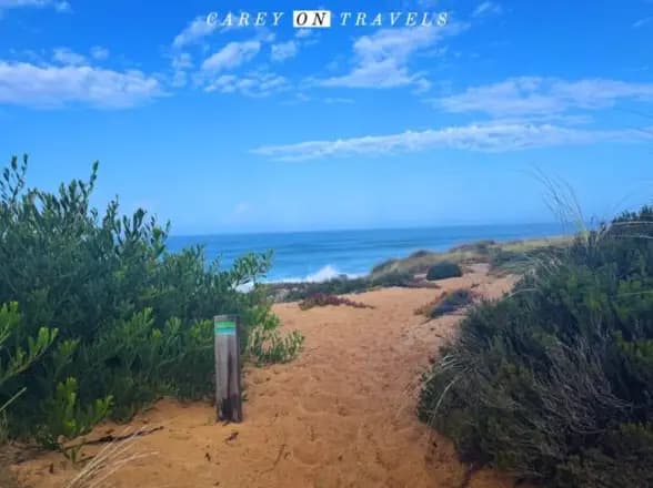 Read her <a href="https://careyontravels.com/solo-fishermans-trail/" target="_blank">article</a> on the Fishermen's Trail