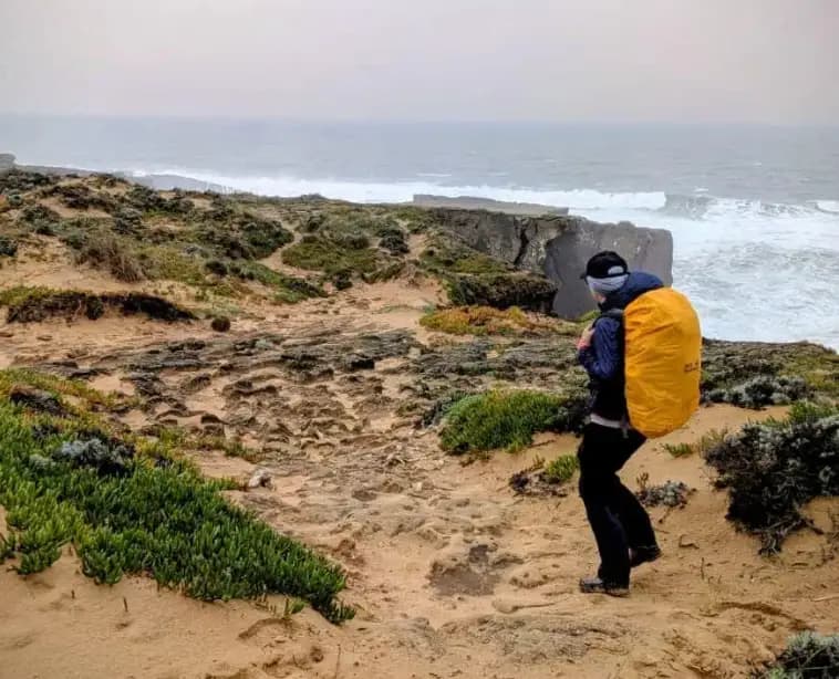 Read about her journey <a href="https://hikingthealps.com/fischerweg-portugal-erfahrung/" target="_blank">here</a>