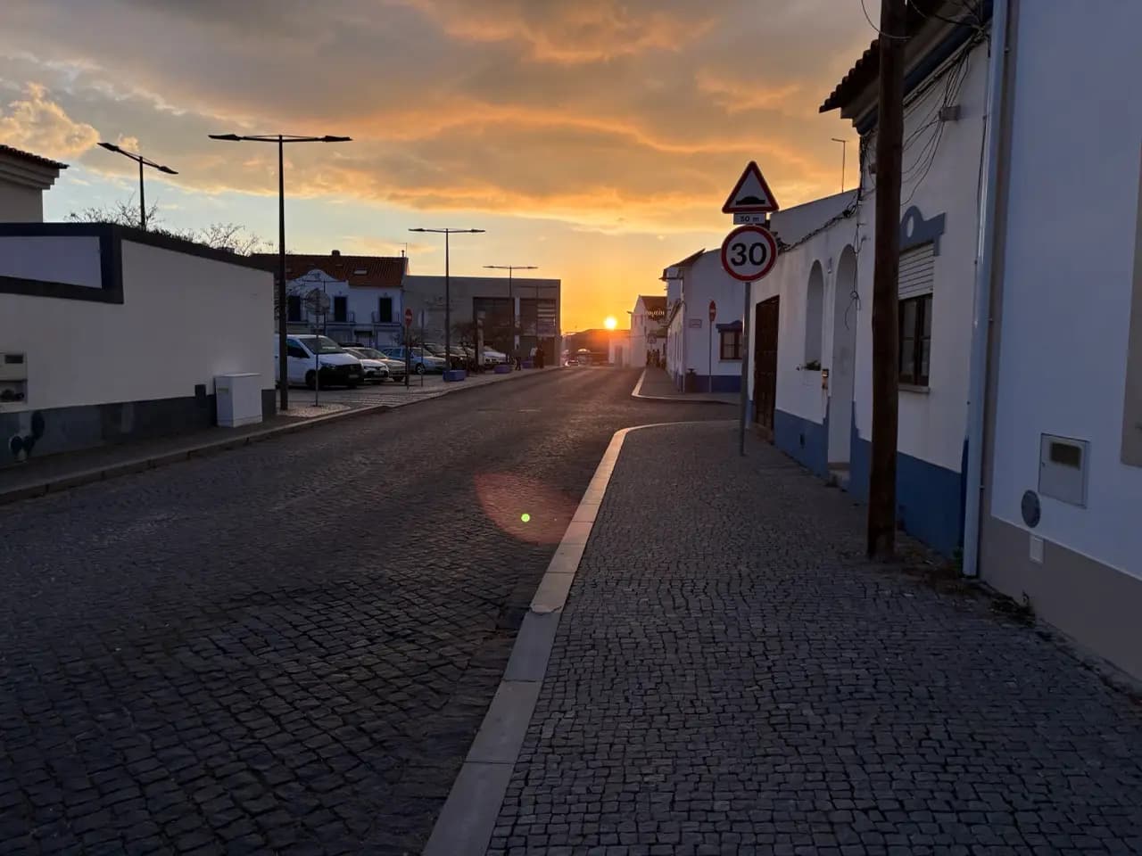 Sunset over Vila Nova de Milfontes